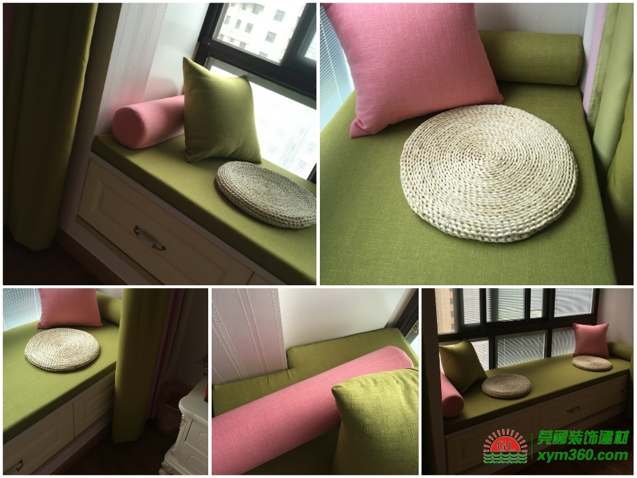 小戶型環(huán)保時(shí)尚陽臺飄窗墊，定制飄窗墊